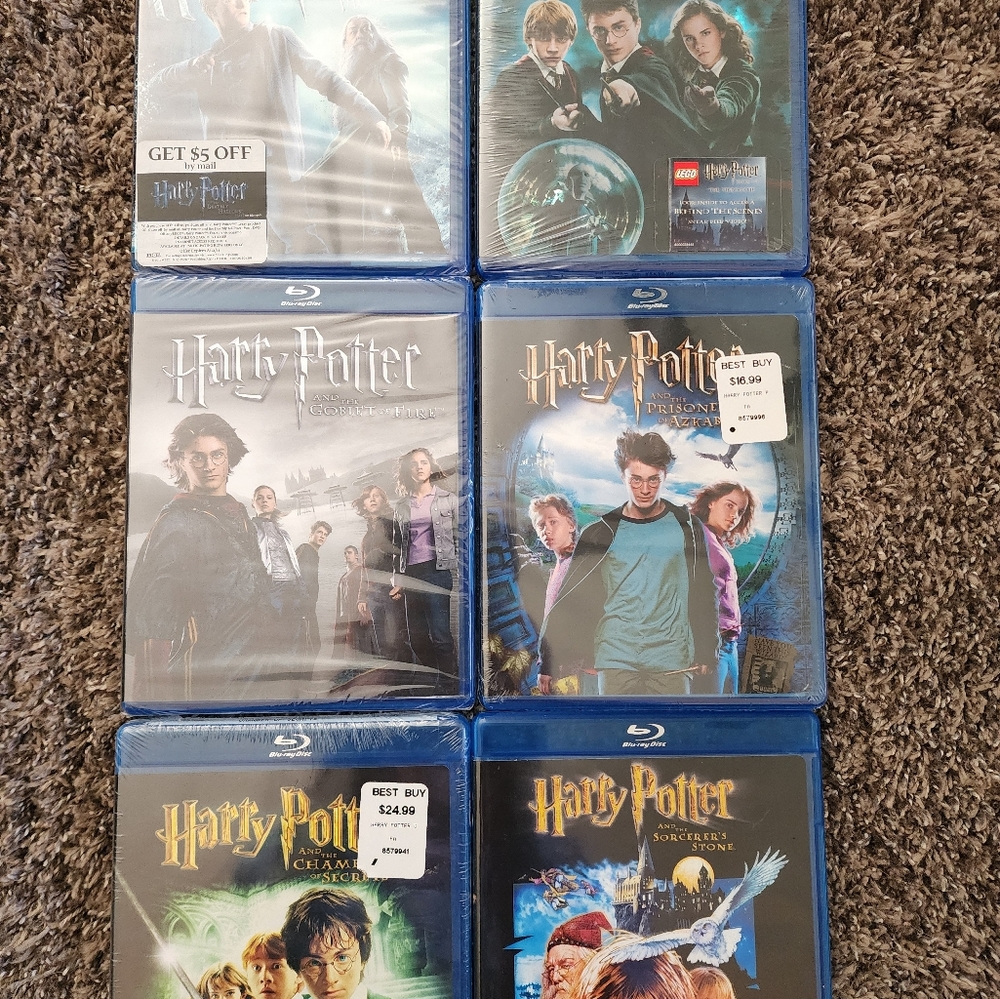 Harry Potter Movie Collection (6 movies)
